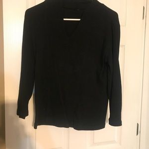 Black three quarter sleeve sweare